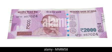 Currency note of India Stock Photo