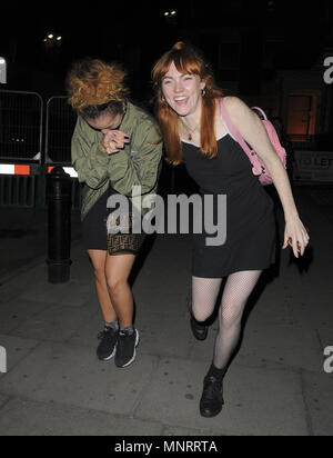 Celebrities at Tape Nightclub Featuring: Ella Eyre Where: London