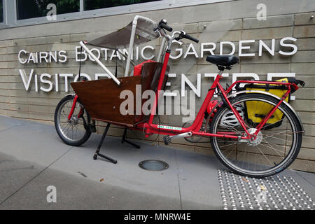 bicycle with front cart