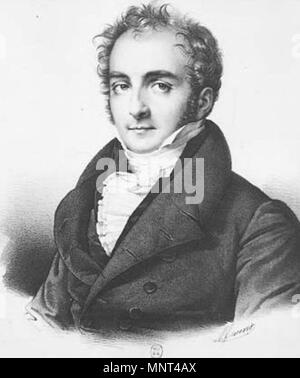 . English: Casimir Perier (1777-1832), french statesman and banker . 19th century. This file is lacking author information. 973 Perier, Casimir - 2 Stock Photo