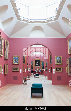 England, London, Dulwich, Dulwich Picture Gallery, Interior View Stock ...