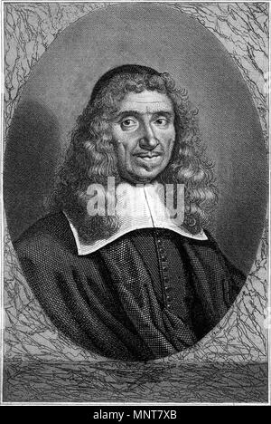 .  English: Pierre Corneille (1606-1684), French tragedian and dramatist. . 1845.   987 Pierre Corneille03 Stock Photo