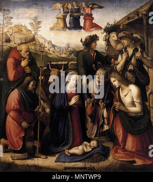 adoration of the shepherds ghirlandaio