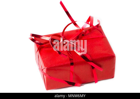 Gift red box Stock Photo