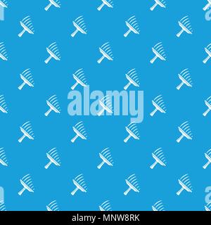 Window mop pattern vector seamless blue Stock Vector