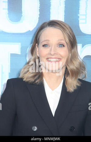 California, USA. 19th May 2018. Jodie Foster  05/19/2018 The Los Angeles premiere of 'Hotel Artemis' held at the Regency Bruin Theatre in Los Angeles, CA Photo by Izumi Hasegawa / HollywoodNewsWire.co Credit: Hollywood News Wire Inc./Alamy Live News Stock Photo