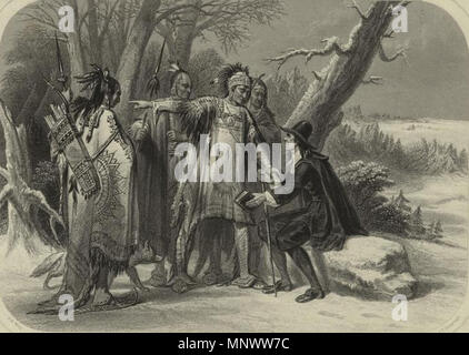 Roger Williams Founder of Rhode Island Stock Photo - Alamy