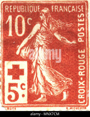 Timbres France neufs - lot semeuse avec trace charnière