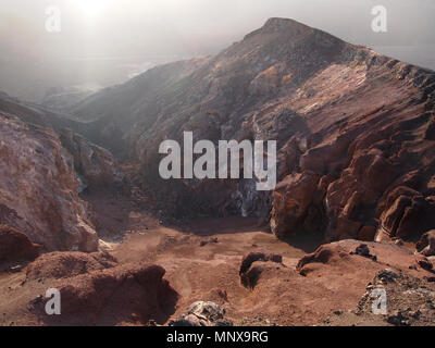 The Fogo volcano in the island of the same name, Cape Verde archipelago ...
