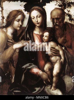 Sodoma - The Mystic Marriage of St Catherine Stock Photo - Alamy