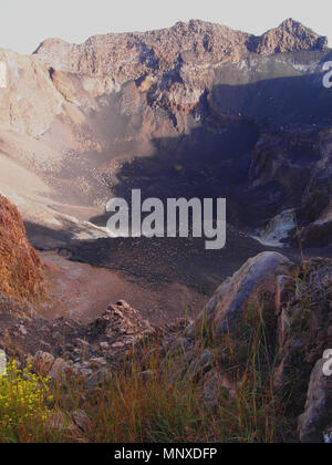 The Fogo volcano in the island of the same name, Cape Verde archipelago ...