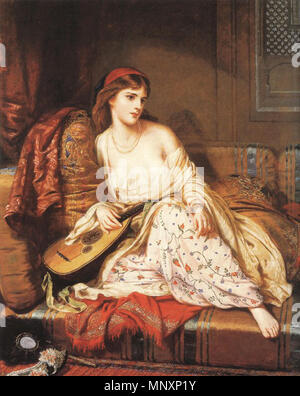 The Light of the Harem   before 1904.   1176 The Light of the Harem Stock Photo