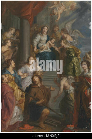 The Mystic Marriage of Saint Catherine between 1500 and 1599 by ...
