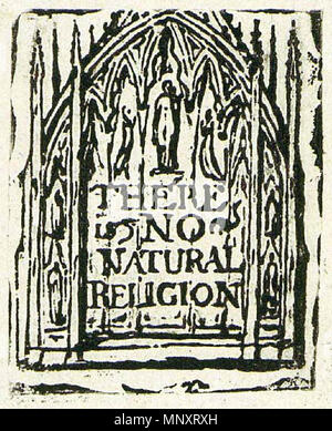 .  English: There is No Natural Religion, copy C c 1794 Library of Congress object 2 . 1794.    William Blake  (1757–1827)       Alternative names W. Blake; Uil'iam Bleik  Description British painter, poet, writer, theologian, collector and engraver  Date of birth/death 28 November 1757 12 August 1827  Location of birth/death Broadwick Street Charing Cross  Work location London  Authority control  : Q41513 VIAF: 54144439 ISNI: 0000 0001 2096 135X ULAN: 500012489 LCCN: n78095331 NLA: 35019221 WorldCat 1186 There is No Natural Religion, copy C c 1794 Library of Congress object 2 Stock Photo