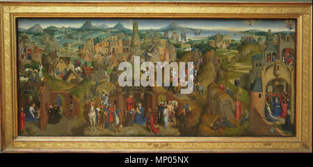 GMAP Memling GMAP Memling Seven Joys of Mary 883 Memling The Seven Joys of Mary Stock Photo