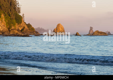 Third Beach, Olympic National Park, Washington Stock Photo