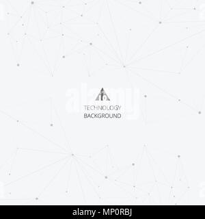 Abstract of techonology triangle digital background, Illustration vector eps10 Stock Vector