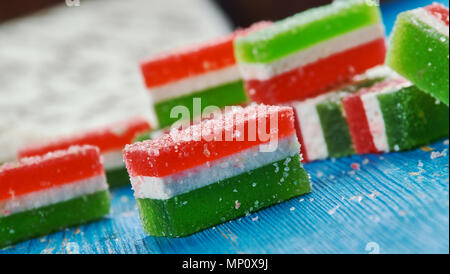 Natural marmalade from agar-agar with berries Stock Photo