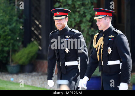 Prince Harry and Meghan Markle, Duke and Duchess of Sussex, during the ...