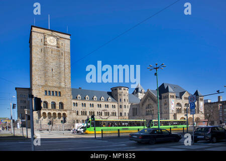 Poznan, Poland, April 30, 2018: The Imperial Castle in Poznan, popularly called Zamek, It was constructed under the German rule in 1910 by Franz Schwe Stock Photo