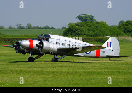 Avro C-19 Anson, Old Warden, Shuttleworth Collection, Biggleswade, Stock Photo