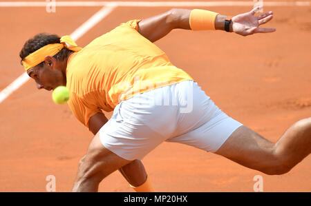 Rome, Italy. 20th May 2018. Rafael Nadal Spain  Roma 20-05-2018 Foro Italico, Tennis Internazionali di Tennis d'Italia Final   Foto Andrea Staccioli / Insidefoto Credit: insidefoto srl/Alamy Live News Stock Photo