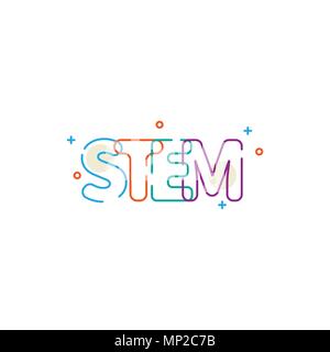 Vector word stem Stock Vector