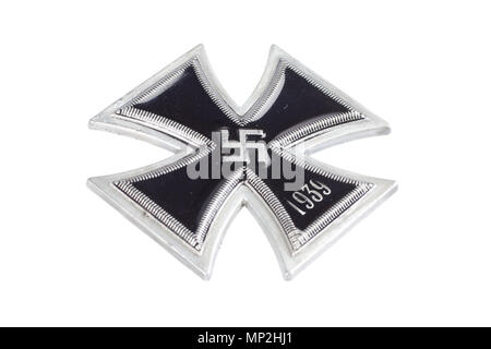 nazi german award Iron Cross Stock Photo