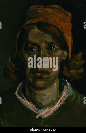 kop van een prostituee van gogh