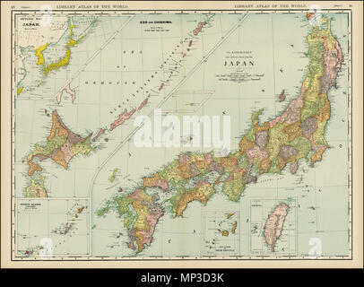 The Rand-McNally new library atlas map of Europe Stock Photo - Alamy