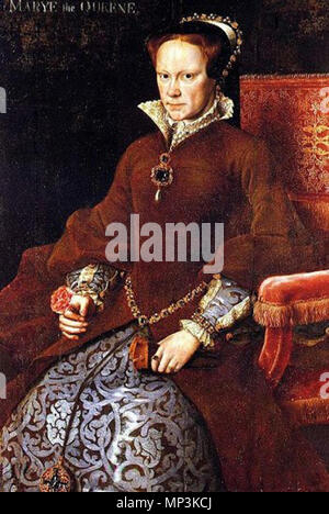 Mary I of England Mor Stock Photo Alamy