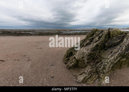 Ayr beach Scotland Stock Photo