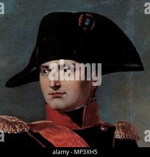 .  English: Napoleon Bonaparte Italiano: Napoleone sul campo di battaglia di Wagram (particolare) . 1809.   918 Napoleone a Wagram (particolare) Stock Photo