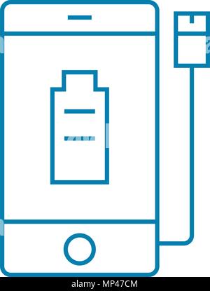 Power supplies linear icon concept. Power supplies line vector sign, symbol, illustration. Stock Vector