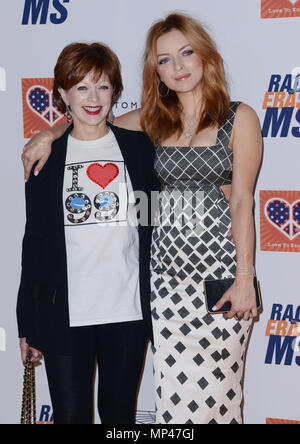 Frances Fisher, daughter Francesca Eastwood 137 at the  22nd annual Race To Erase MS hat the Hyatt Regency Century Plaza. April 24, 2015Frances Fisher, daughter Francesca Eastwood 137 ------------- Red Carpet Event, Vertical, USA, Film Industry, Celebrities,  Photography, Bestof, Arts Culture and Entertainment, Topix Celebrities fashion /  Vertical, Best of, Event in Hollywood Life - California,  Red Carpet and backstage, USA, Film Industry, Celebrities,  movie celebrities, TV celebrities, Music celebrities, Photography, Bestof, Arts Culture and Entertainment,  Topix, vertical,  family from fr Stock Photo