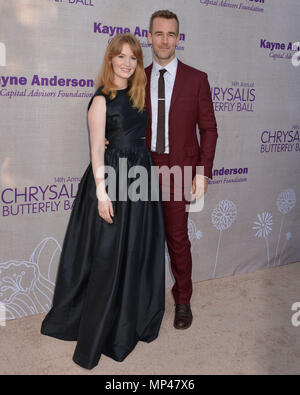 James Van Der Beek, Kimberly Van Der Beek 062 at the 14th Annual Chrysalis Butterfly Ball in a Private Mandeville Canyon Estate in Los Angeles. June 6, 2015.James Van Der Beek, Kimberly Van Der Beek 062 ------------- Red Carpet Event, Vertical, USA, Film Industry, Celebrities,  Photography, Bestof, Arts Culture and Entertainment, Topix Celebrities fashion /  Vertical, Best of, Event in Hollywood Life - California,  Red Carpet and backstage, USA, Film Industry, Celebrities,  movie celebrities, TV celebrities, Music celebrities, Photography, Bestof, Arts Culture and Entertainment,  Topix, vertic Stock Photo