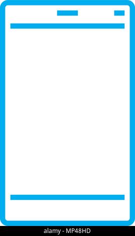 tactical move line icon, outline symbol, vector illustration, concept ...