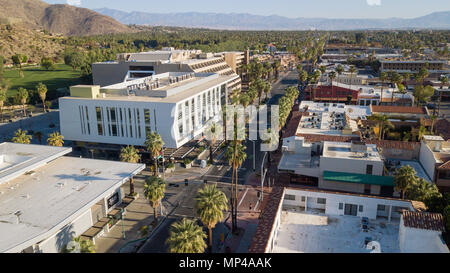 Kimpton Hotel Complex Building, downtosn Palm Springs, California, USA Stock Photo