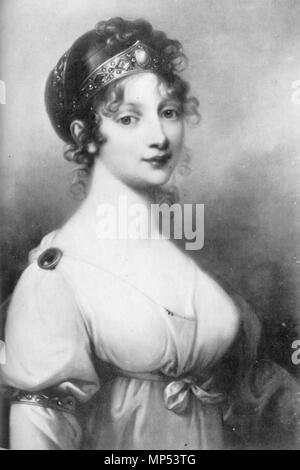 German: Porträt der Königin Luise von Preußen Queen Louise of Prussia  1802.   834 Luise von Mecklenburg-Strelitz 2 Stock Photo