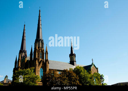 St Dunstan's Basilica - Charlottetown - Canada Stock Photo