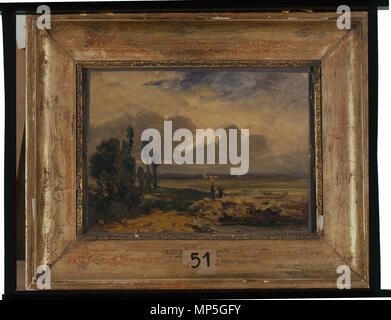968 Paysage - anonyme - musée d'art et d'histoire de Saint-Brieuc, DOC 51
