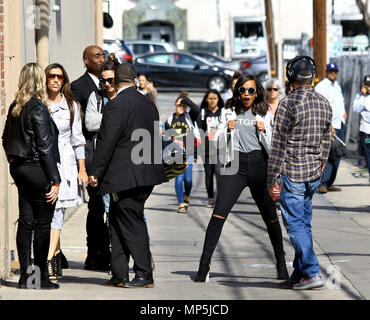 Celebrities Spotted At The 'Jimmy Kimmel Live!' Show Studios Featuring ...