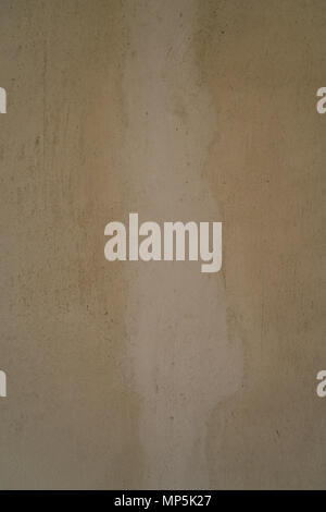 freshly plastered interior wall for background Stock Photo