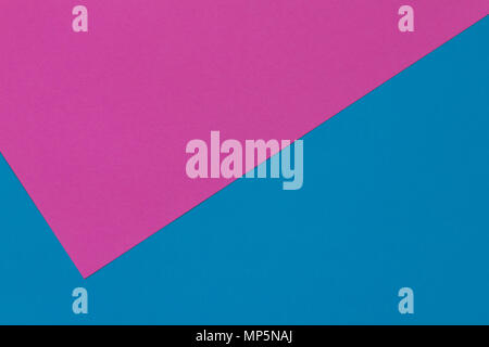 Creative geometric  paper background. Pink, blue pastel colors. Abstraction. Template. Top view. Stock Photo