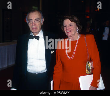 Washington, DC., USA, December 3, 1995  John Hechinger and his wife June Ross, arrive at the Kennedy Center Honors. Credit: Mark Reinstein/MediaPunch Stock Photo