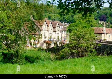 The Inn at Freshford. Freshford is a village in the Avon valley near Bath in somerset england UK Stock Photo