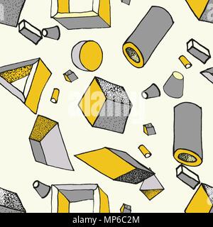 Seamless geometric pattern Stock Vector