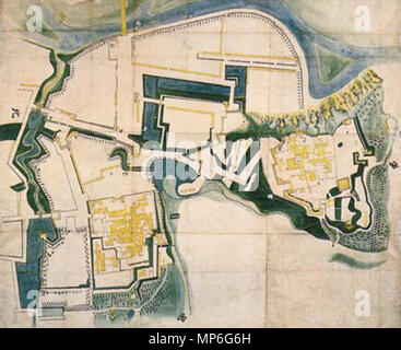 english-map-of-sendai-castle-