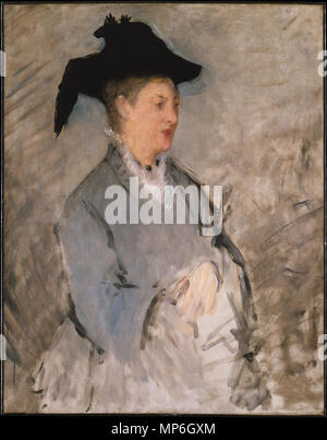 1289 Édouard Manet, Madame Édouard Manet (Suzanne Leenhoff, 1830–1906), The Metropolitan Museum of Art Stock Photo