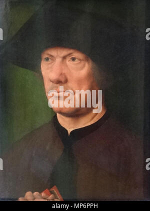 1015 Portrait d'homme – Anonyme – Musée du Louvre, INV 1346 – Q19318862 Stock Photo
